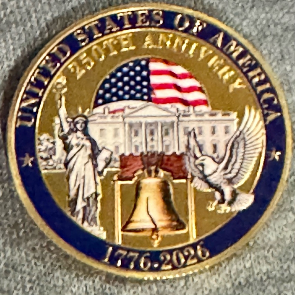 USA 250th Anniversary Commemorative Coin